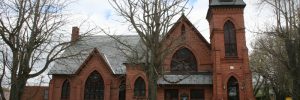 Protective Stained Glass Window Ventilation