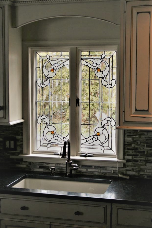 Custom Residential Stained Glass Windows in Mechanicsburg PA