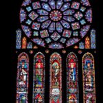 Image of the Chartres Cathedral stained glass