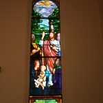 Restoring a single stained glass window