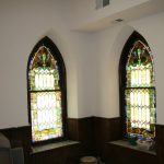 Restoring 2 identical stained glass windows