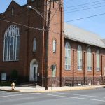 After After installing our custom stained glass window coverings