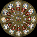 Restoring 12 large stained glass window inserts